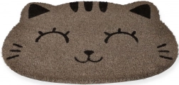 Vstupní rohožka Šedá kočka