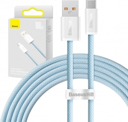Kabel USB na USB-C Baseus Dynamic Series 100W 2 m modrý