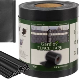 Antracitová zahradní páska 19cm x 35m 630g/m2