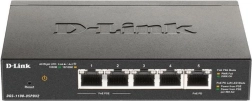 D-Link DGS‑1100‑05PD V2 chytrý 5portový gigabitový switch (2x PoE)