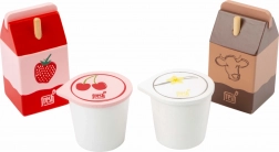 Small Foot sada dřevěných mléčných výrobků