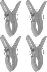 Plážové klipsy na ručník, 4 ks