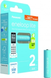 ENELOOP Lite AAA nabíjecí baterie 550 mAh, 2 ks