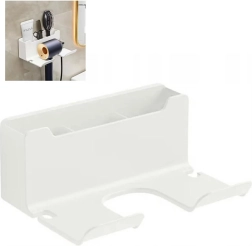 Držák na zeď na fén bílý