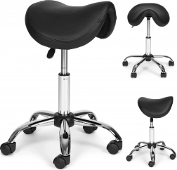 Ergonomická kosmetická stolička s nastavitelnou výškou