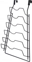 Kovový držák na poklice RADKA, černý