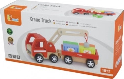 Dřevěný Jeřáb VIGA s Kontejnery