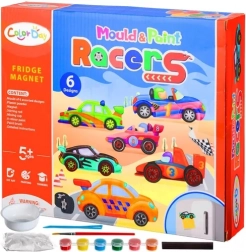 Kreativní sada na výrobu magnetů – autíčka