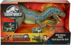 Obří dinosaurus JURASSIC WORLD Blue – pohyblivá figurka