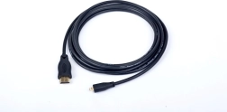 HDMI na HDMI Micro kabel v2.0 1.8M s pozlacenými koncovkami