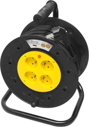 Prodlužovací kabel 4 zásuvky s uzemněním 50m buben PVC