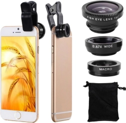 Sada objektivů 3v1 XLINE pro smartphony