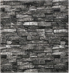 Samolepicí 3D nástěnné panely cihlový vzor šedá pěna