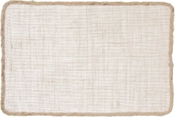 Obdélníková stolní podložka 45 × 30 cm, béžová