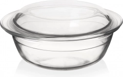 Skleněné žáruvzdorné zapékací nádobí s víkem 2,2 l