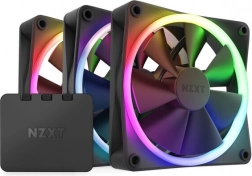 Sada 3 ventilátorů NZXT F120 RGB s kontrolerem