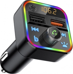 FM Transmitter BLOW s Bluetooth 5.1 a QC3.0, RGB podsvícení