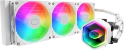 Vodní chladič Cooler Master MasterLiquid 360 Core II ARGB bílý