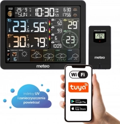 WiFi Meteorologická stanice s měřením znečištění ovzduší