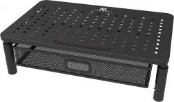 Stojan pod monitor a notebook 13–32" se zásuvkou