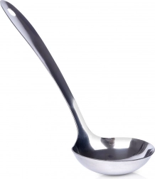 Ocelová naběračka 80 ml, 29 cm