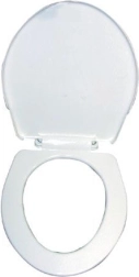 WC sedátko krátké z plastu – bílá