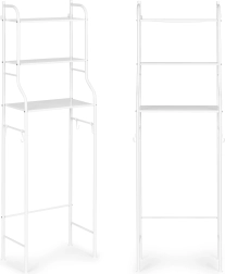 Vysoká koupelnová skříňka se 3 policemi hliníková konstrukce