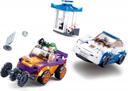 Stavebnice Policejní honička s natahovacím autem