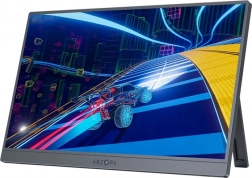 Přenosný monitor Arzopa 16,1" Z1FC, 144 Hz, Full HD, stříbrno-šedý