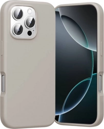 Silikonové pouzdro Vention pro iPhone 16 Pro Max s MagSafe, šedé