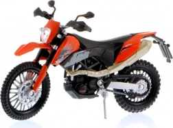 Welly motocykl KTM RC 8C 1:18 oranžový