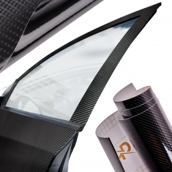 Černá karbonová folie 5D 1,52x18 m