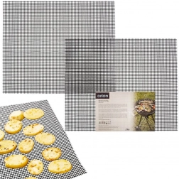 Teflonová grilovací síťová podložka 40 × 33 cm, 2 ks