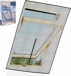 Moskytiéra na střešní okno černá 140 × 120 cm