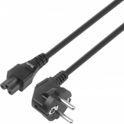 Napájecí kabel IEC C5 3 m s certifikací VDE
