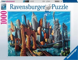 Ravensburger puzzle Welcome to New York 1000 dílků