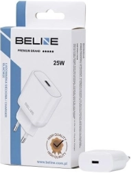 Síťová nabíječka 25W GaN USB‑C PD 3.0 bez kabelu – Bílá