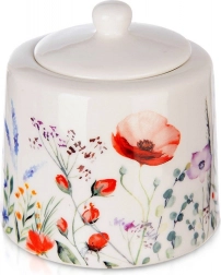 Porcelánová cukřenka Maki 320 ml bílá