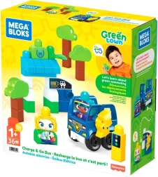 Stavebnice MEGA BLOKS Eko autobus Green Town
