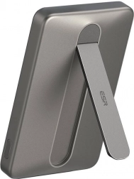 Magnetická powerbanka ESR Qi2 MagSlim 5000 mAh se stojánkem – písková