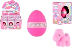 Líhnoucí se a rostoucí jednorožec z vajíčka 6 cm – kouzelné překvapení pro děti