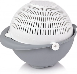 Otočný kuchyňský cedník s mísou 25 cm