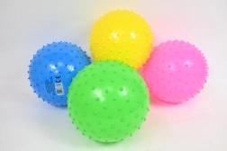 Nafukovací masážní míč s výstupky 23 cm - 1 kus