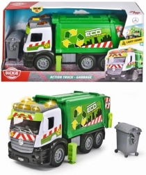 Popelářské auto Mercedes se světlem a zvukem, 26 cm