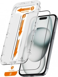 EasyShield 2-balení tvrzeného skla pro iPhone 16 / iPhone 15