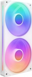 duální ventilátor NZXT F240 RGB Core PWM bílý