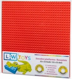 Základová stavební deska 32×32 červená