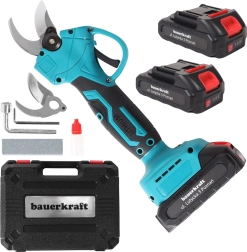 Akumulátorové elektrické zahradní nůžky 21 V na větve a živé ploty