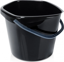 Plastové černé vědro 10 l