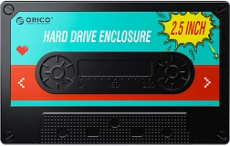 Orico pouzdro pro 2,5" HDD/SSD, USB 3.0 5 Gb/s, USB-A na Micro‑B, černé